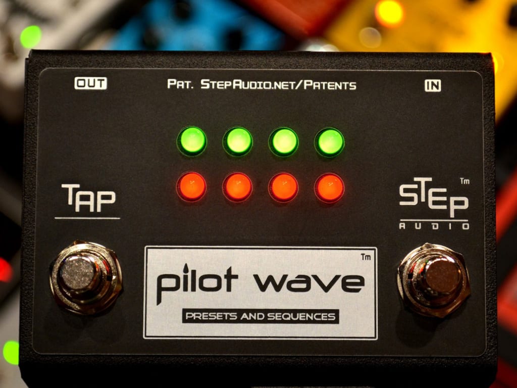 Secuenciador de pedales Step Audio Pilot Wave