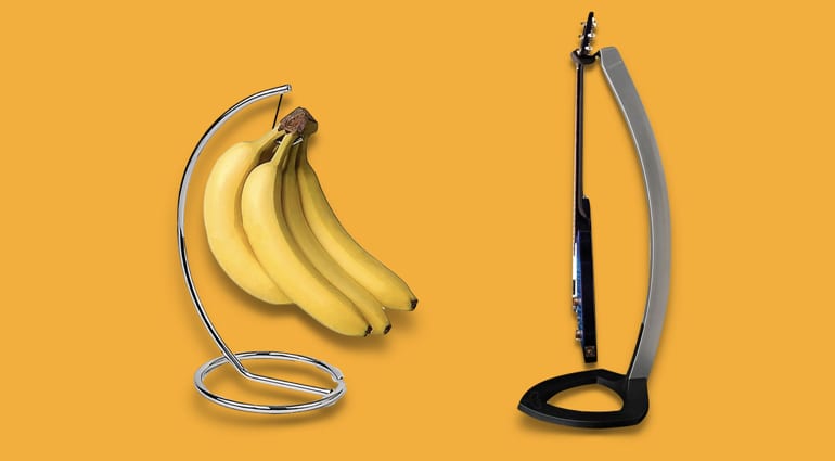 PRS Floating Guitar Stand: ¿un cuelga plátanos gigante para tu guitarra? 