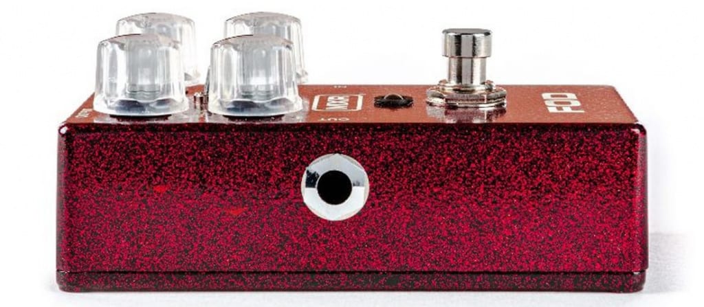 MXR FOD Overdrive, lateral del pedal