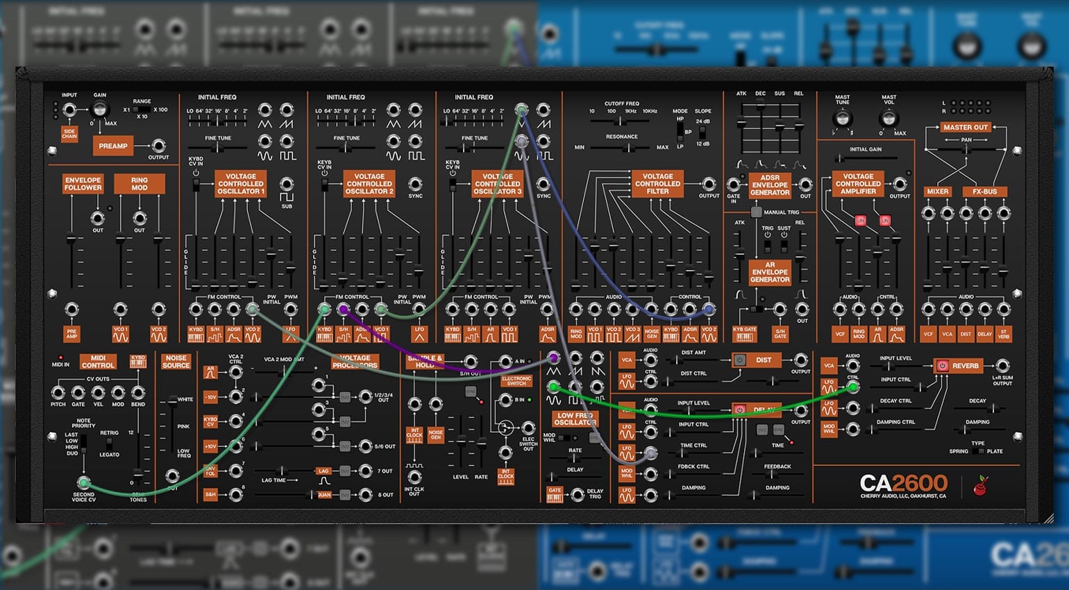 Cherry Audio CA2600: Una emulación de cada modelo del ARP 2600 en su  apariencia clásica 