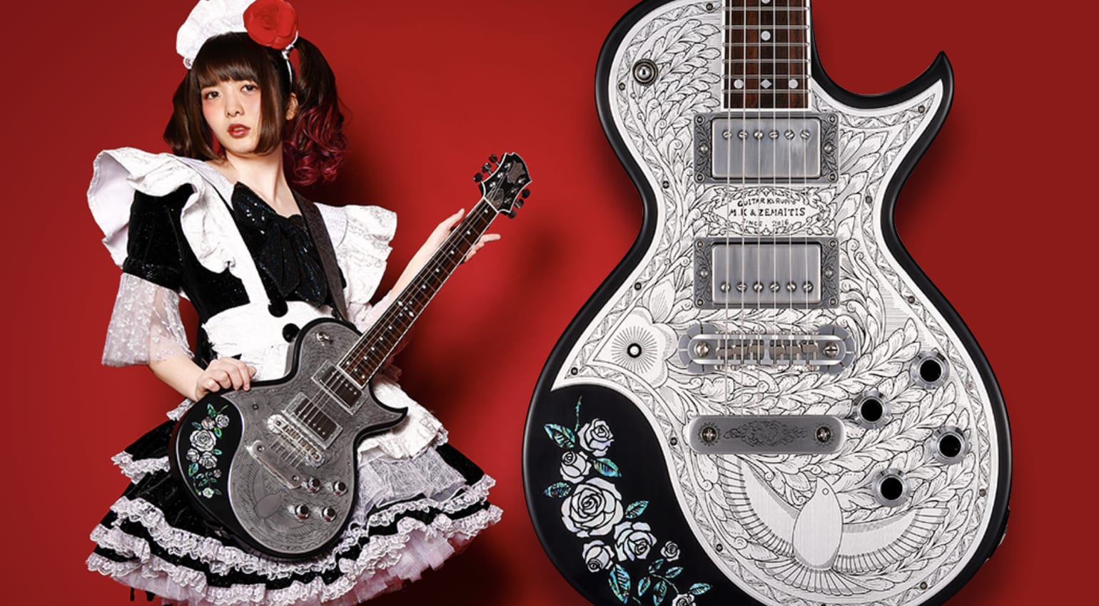 邦楽 Guitar & Songs Makoto Sekigchi Zemaitis Guitars y Miku Kobato colaboran en el nuevo modelo