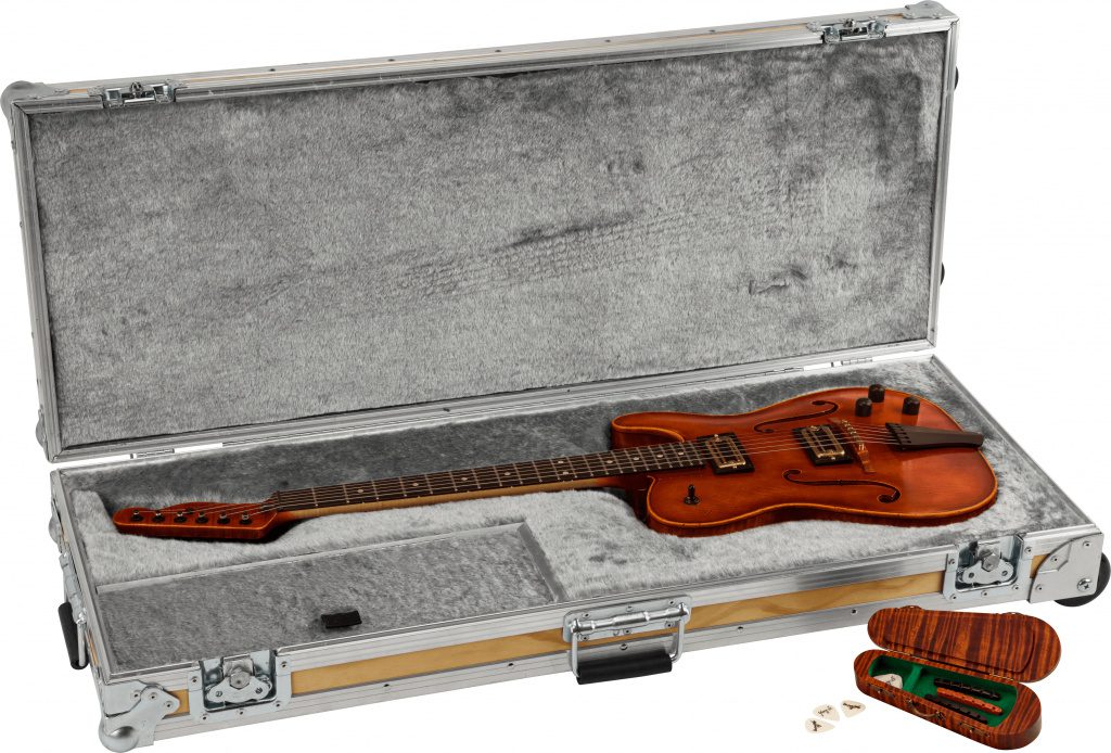 La Violinmaster incluye un puente flotante estilo violín con cuatro selletas intercambiables