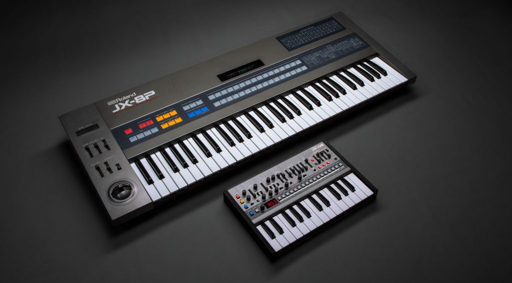 Roland JX-08 and JX-8P
