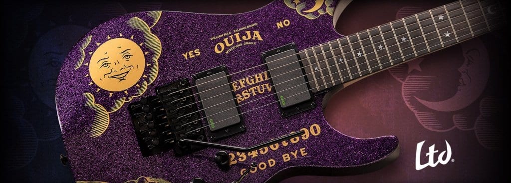 Kirk Hammett ESP Sparkle Ouija en edición limitada