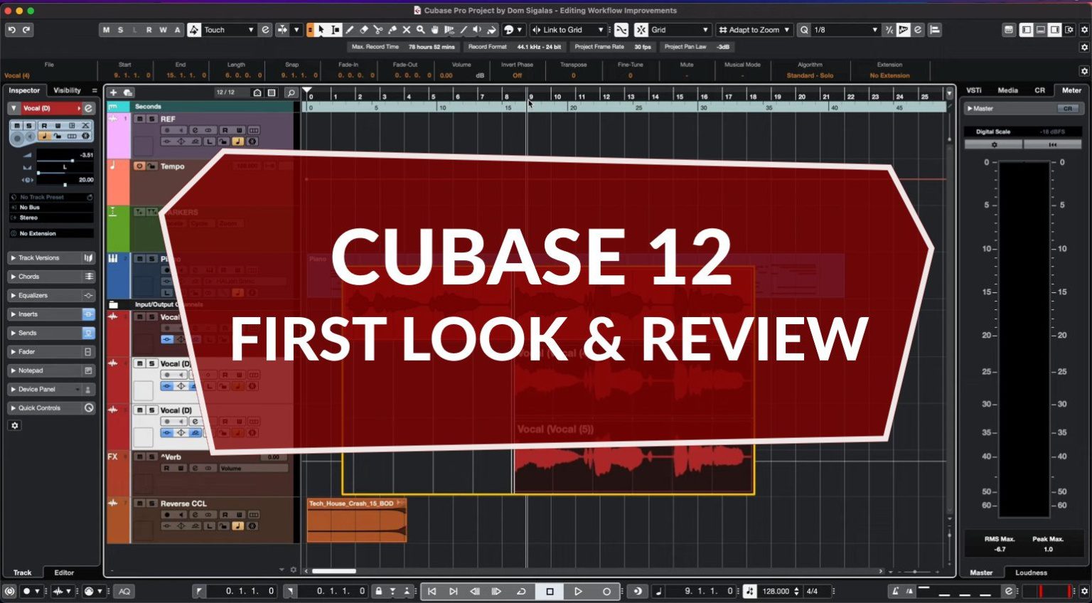 Primer vistazo y review de Cubase 12 una clase magistral de evolución
