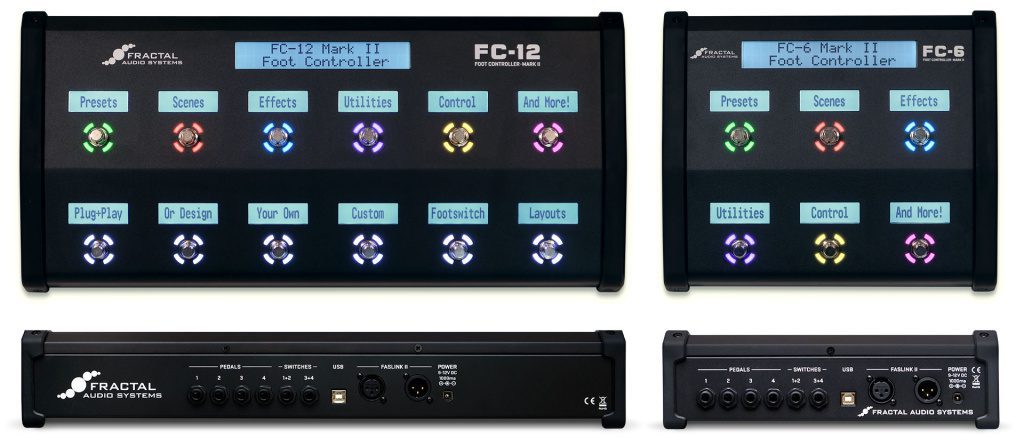 Fractal Audio FC-12 Mark II y FC-6 Mark II con sistema FASLINK II