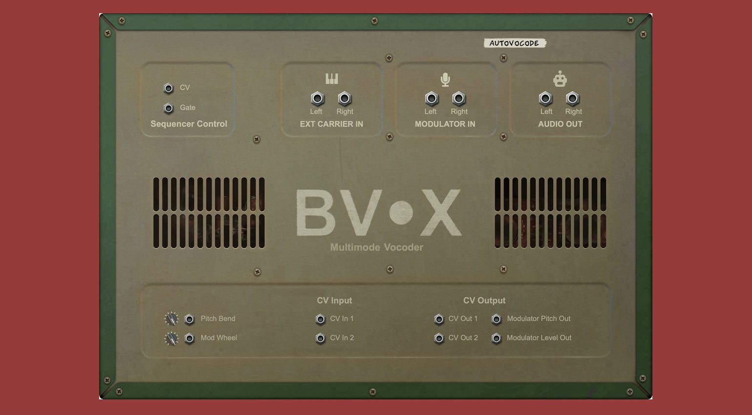 Reason Studios BV-X Multimode Vocoder