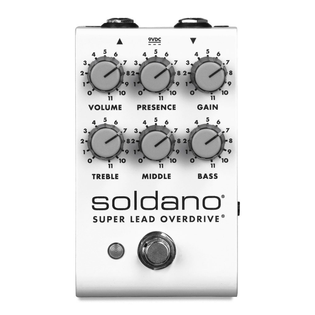 El pedal SLO imita los amplificadores Soldano originales