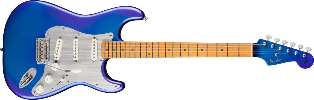 Fender Limited H.E.R. Stratocaster Blue Marlin con perfil de mástil de mediados de los 60