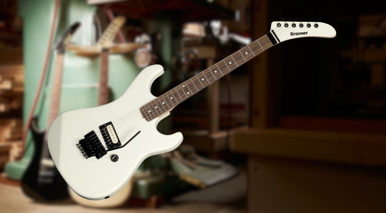 Kramer 1983 Baretta Reissue - ¡El héroe Hairmetal de Eddie ha