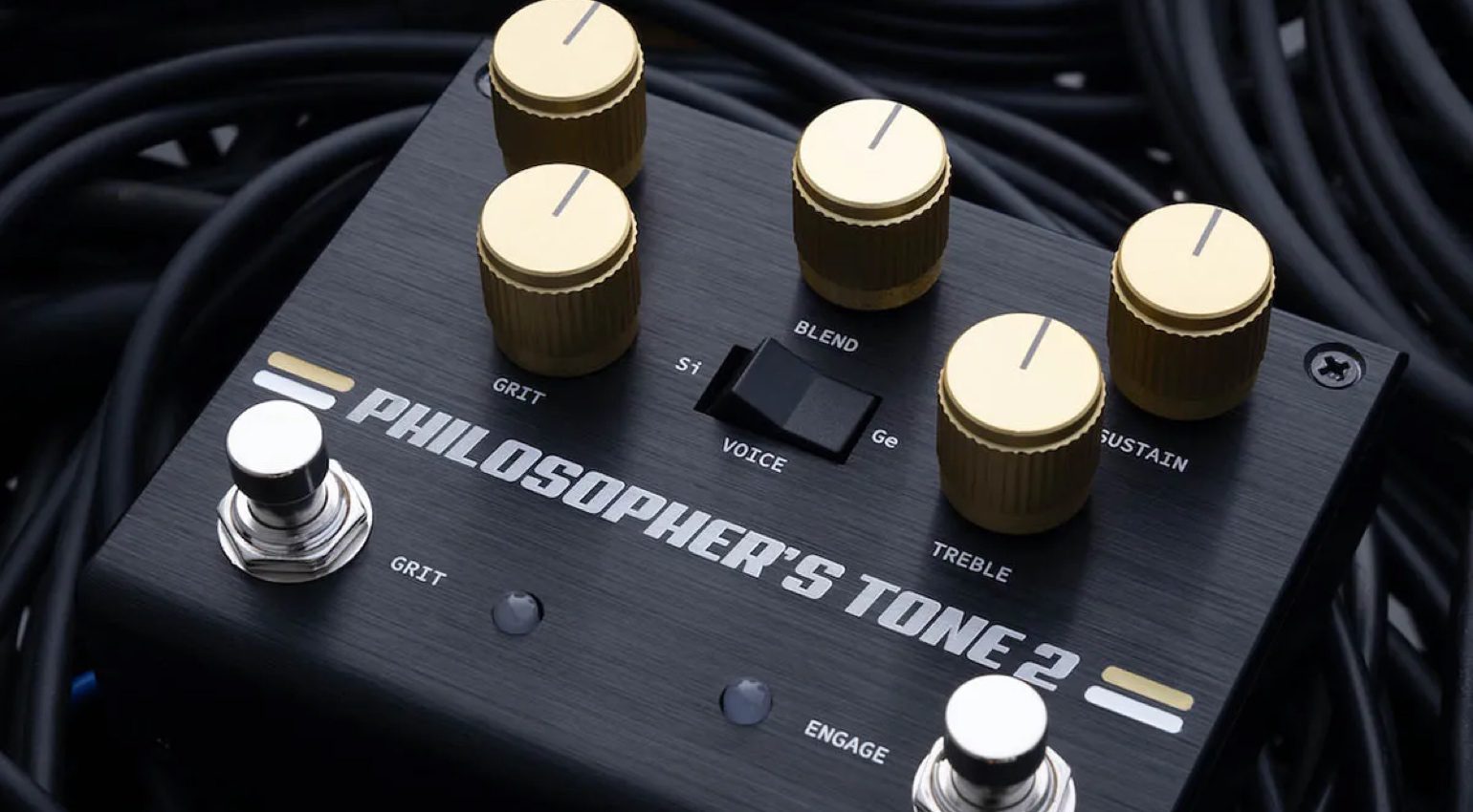 Pigtronix Philosopher's Tone 2 Compressor con Grit conmutable