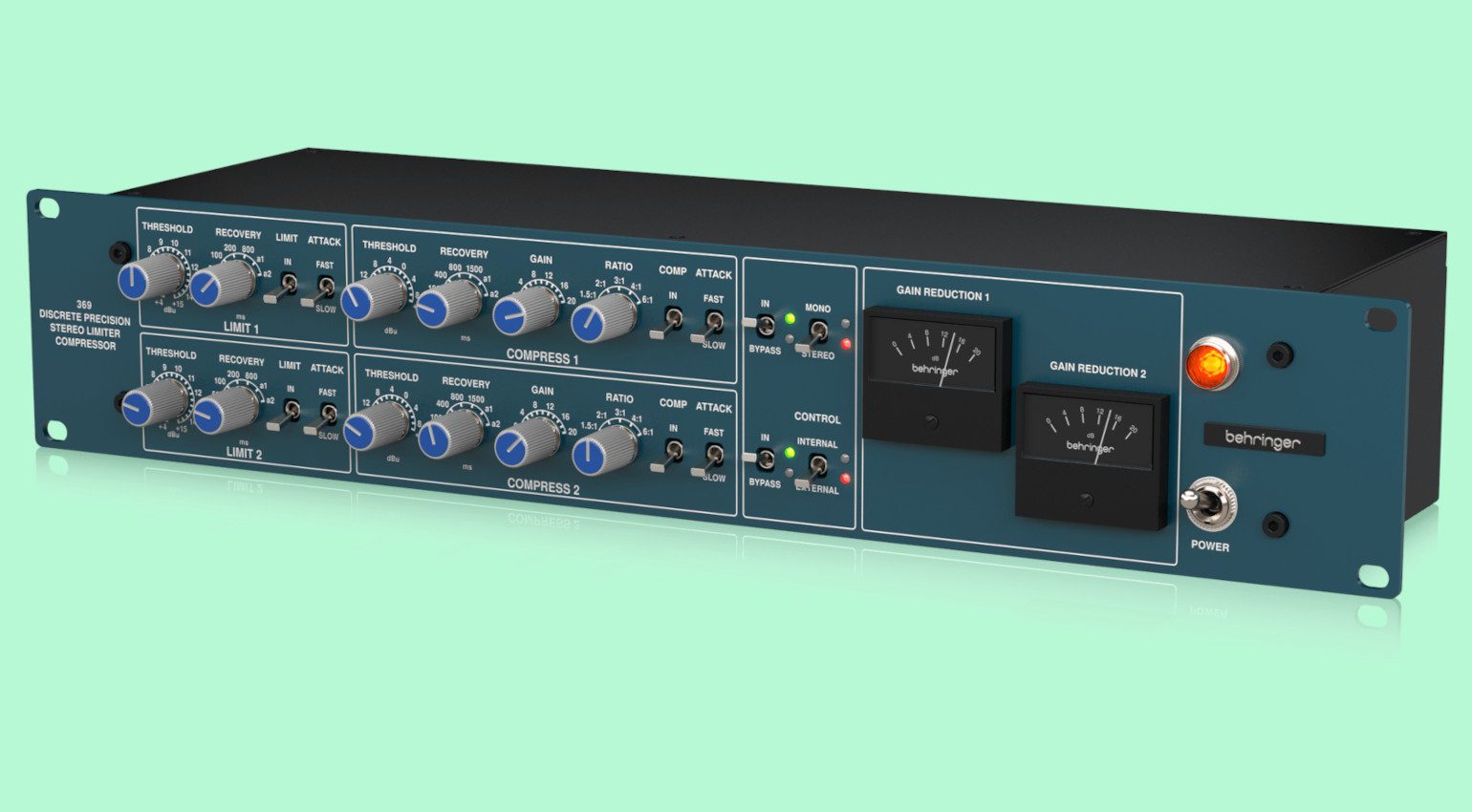 Behringer 369: ¿necesitas un famoso compresor de bus Neve y tu