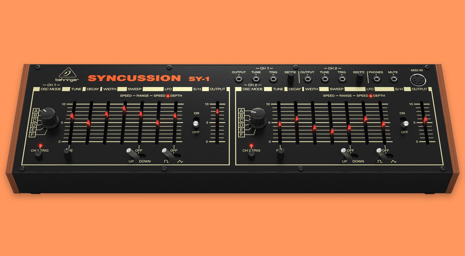 El sinte de batería Behringer Syncussion SY-1 ya está disponible