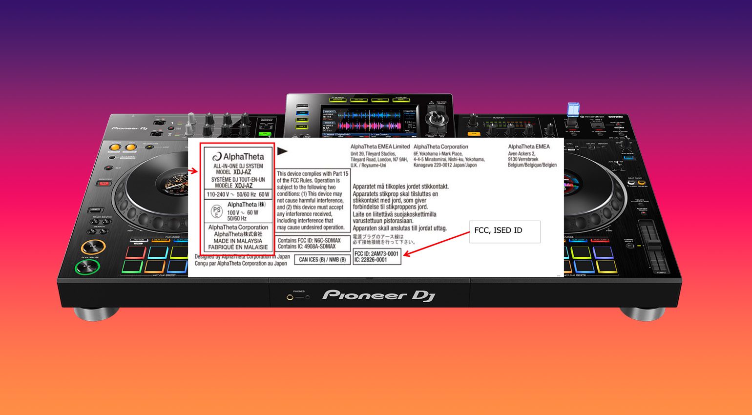 Rumor sobre el AlphaTheta XDJ-AZ: ¿está al caer un reemplazo para