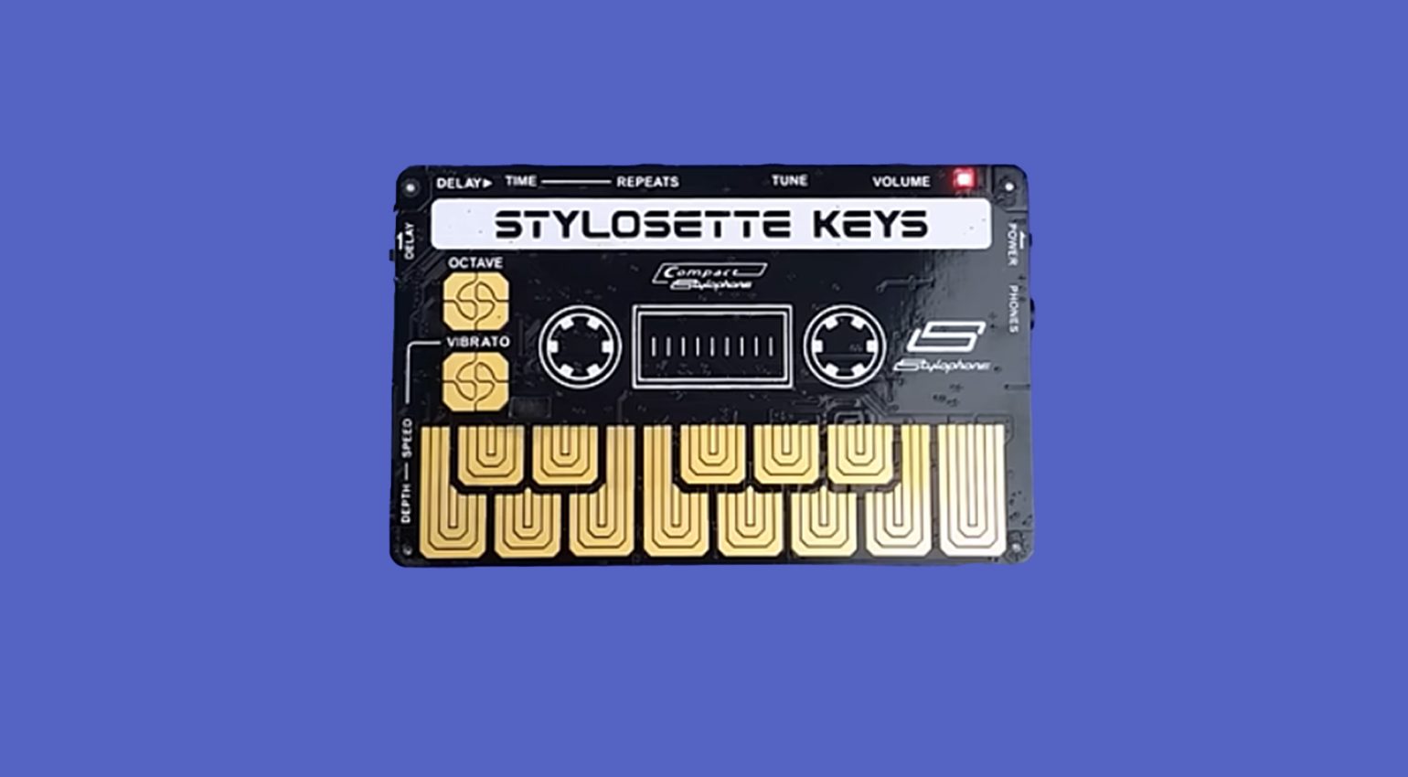 Dübreq Stylophone Stylosette, un divertido estilófono que parece