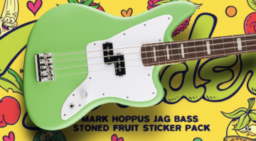 Fender Mark Hoppus Stoned Fruit Jaguar Bass
